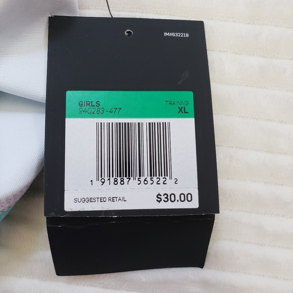 Nike Pro Unicorn Dri Fit girls XL 3" Multi-Color Pastel Training Shorts NWT - Picture 10 of 14